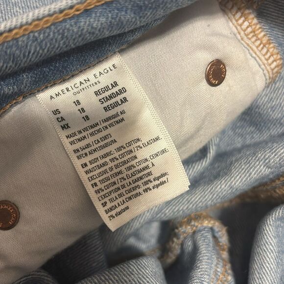 American Eagle Outfitters 90s bootcut jeans size 18 - Picture 4 of 5